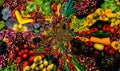 Healthy Food Mixed Vegitables Abstract