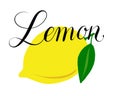 Illustration of a lemon