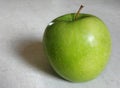 Fressh Green apple close up
