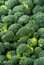 Healthy Fresh Green raw Broccoli. background, texture Royalty Free Stock Photo