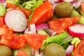 Healthy Fresh Salad background Royalty Free Stock Photo