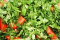 Healthy fresh salad background Royalty Free Stock Photo