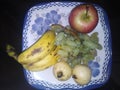 Healthy fruits for morning diet ready to eat