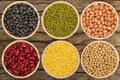 Healthy grains mix bean