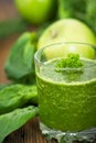 Healthy green smoothie Royalty Free Stock Photo