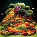 Healthy Haven: A Paradise of Nutritious Fruits and Vegetables