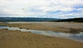 The famous healthy mud in Soline, island Krk in Croatia Royalty Free Stock Photo