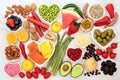 Healthy Heart Super Food for Fitness Royalty Free Stock Photo