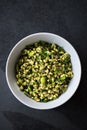 Healthy and Herby Salad with Wheatberries and Green Vegetables