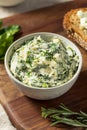 Healthy Homemade Herb Butter and Bread