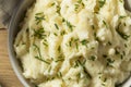 Healthy Homemade Mashed Potatoes Royalty Free Stock Photo