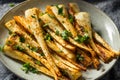 Healthy Homemade Roasted Parsnips Royalty Free Stock Photo