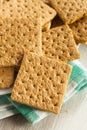 Healthy Honey Graham Crackers Royalty Free Stock Photo