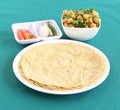 Healthy Indian Food Jowar Roti Royalty Free Stock Photo