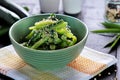 Healthy japanese cuisine goma ae Royalty Free Stock Photo