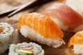 Healthy Japanese Nigiri Sushi