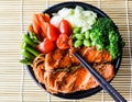 Healthy Japanese Salmon Teriyaki