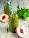 Healthy Kale and apricot smoothie