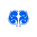 Healthy Kidney Tech Modern Creative Logo