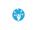 Healthy life logo