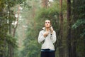 Healthy lifestyle fitness sporty woman running early in the morn Royalty Free Stock Photo