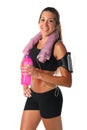 Healthy lifestyle. Fitness woman drinking water