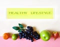 Healthy lifestyle Fruits Apple Background concept still life vegan Eco food m