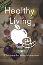 Healthy Living Life Nutrition Development Active Concept