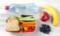 Healthy lunch box Royalty Free Stock Photo