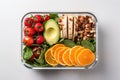 Healthy Lunch Packed In Lunch Box For Onthego Royalty Free Stock Photo
