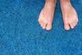 Healthy male feet