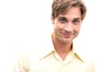 Healthy Man Smirking Royalty Free Stock Photo