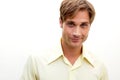 Healthy Man Smirking Royalty Free Stock Photo