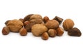 Healthy mixed nuts Royalty Free Stock Photo