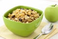 Healthy muesli breakfast Royalty Free Stock Photo