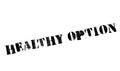 Healthy option stamp