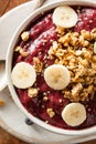 Healthy Organic Berry Smoothie Bowl