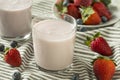 Healthy Organic Drinkable Yogurt Berry Kefir