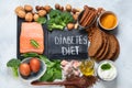 Healthy organic food for Diabetes diet