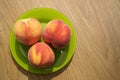 Healthy organic food, healthy fruits peaches. Royalty Free Stock Photo