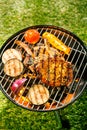 Healthy outdoor living summer BBQ