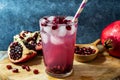 Healthy pomegranate juice