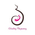 Healthy pregnancy logo