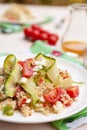 Healthy quinoa salad