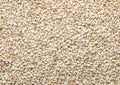 Healthy raw pearl barley grain seed textured background.Macro Royalty Free Stock Photo