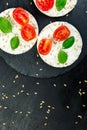 Healthy Rice Cakes. Royalty Free Stock Photo