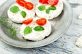 Healthy Rice Cakes. Royalty Free Stock Photo