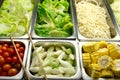Healthy Salad Bar Royalty Free Stock Photo