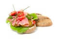 A healthy sandwich Royalty Free Stock Photo