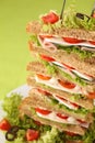 Healthy sandwiches Royalty Free Stock Photo